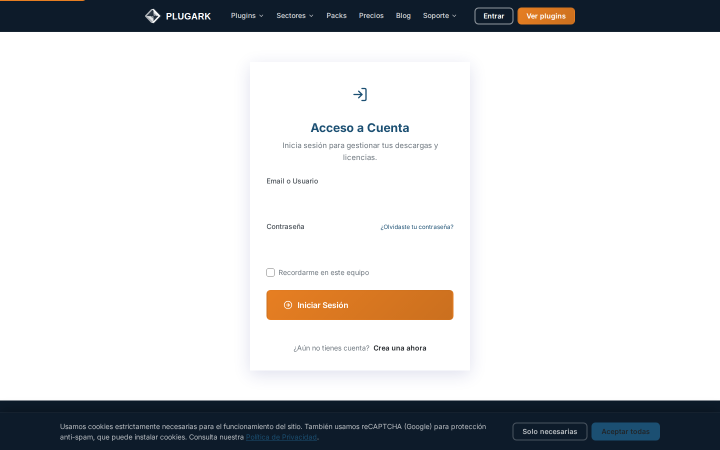 Dashboard del CRM de Plugark para gestionar clientes desde WordPress