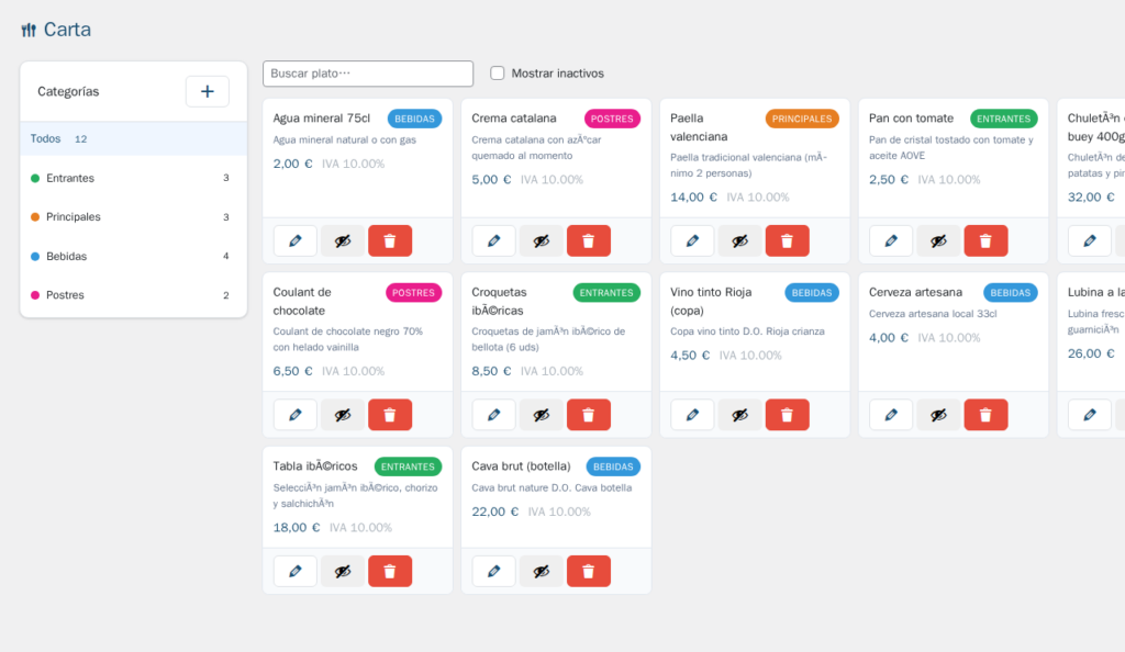 Gestión de Pedidos y Mesas para WordPress