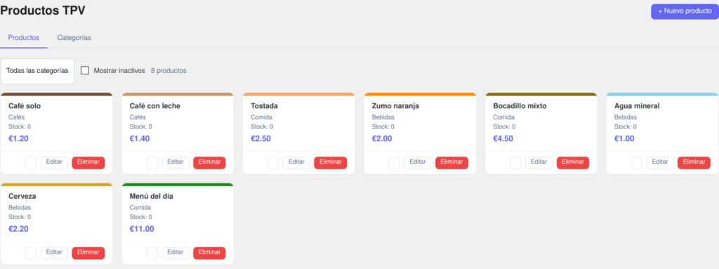 Captura de TPV (Punto de Venta) para WordPress